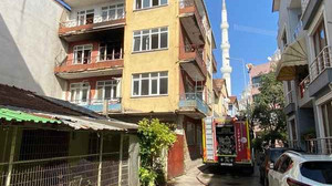 Kullanılmayan binada korkutan yangın!