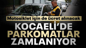 Kocaeli'de yol üstü parklanmaya gelen zam, o tarihte başlıyor