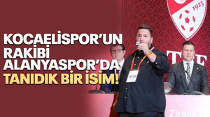 Kocaelispor’un rakibi Alanyaspor’da tanıdık bir isim!