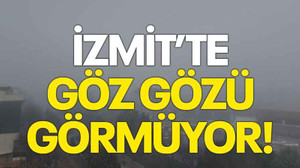İzmit’te göz gözü görmüyor!