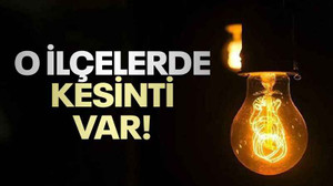 Kocaeli’deki o ilçelerde elektrik kesintisi var (25 Ocak Perşembe)