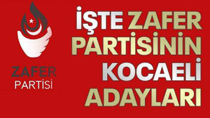 İşte Zafer Partisinin Kocaeli adayları