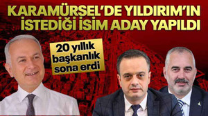 Karamürsel’de Yıldırım’ın istediği isim aday yapıldı... 20 yıllık başkanlık sona erdi