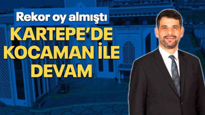 Rekor oy almıştı, Kartepe’de Kocaman ile devam
