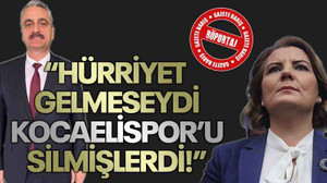 CHP Büyükşehir Belediye Başkan Adayı Atasoy Bilgin: “Hürriyet gelmeseydi Kocaelispor’u silmişlerdi!”