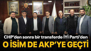 CHP’den sonra bir transferde İYİ Parti’den, O isim de AKP’ye geçti