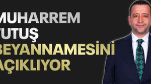 Muharrem Tutuş beyannamesini açıklıyor