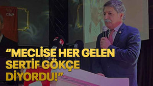 “Meclise her gelen Sertif Gökçe diyordu!”