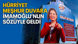 Hürriyet, meşhur duvara İmamoğlu’nun sözüyle geldi