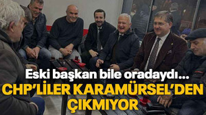 Eski başkan bile oradaydı… CHP’liler Karamürsel’den çıkmıyor