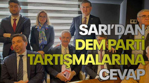 Sarı’dan, DEM Parti tartışmalarına cevap
