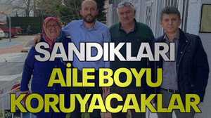 Sandıkları aile boyu koruyacaklar