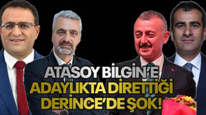 Atasoy Bilgin’e adaylıkta direttiği Derince’de şok!
