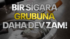 Bir sigara grubuna dev zam!