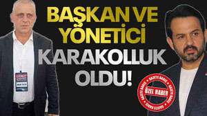 Başkan ve yönetici karakolluk oldu!