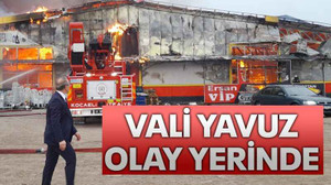Vali Yavuz olay yerinde
