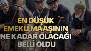 En düşük emekli maaşının ne kadar olacağı belli oldu. Net rakam ortaya çıktı