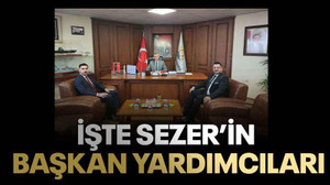 İşte Sezer’in başkan yardımcıları