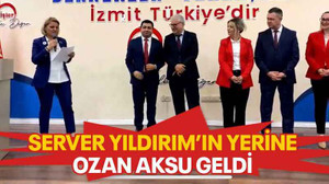 Server Yıldırım’ın yerine Ozan Aksu geldi