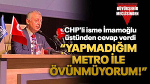 Büyükakın: Yapmadığım metro ile övünmüyorum!