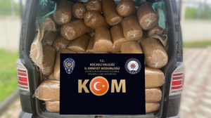 Kocaeli'de ele geçirildi, tam 1 ton 100 kilo