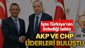 İşte Türkiye'nin özlediği tablo AKP ve CHP liderleri buluştu