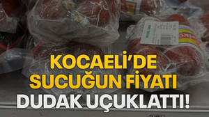 Kocaeli’de sucuğun fiyatı dudak uçuklattı!