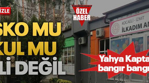 Yahya Kaptan bangır bangır! Disko mu okul mu belli değil
