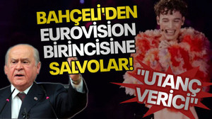 Bahçeli'den Eurovision birincisine salvolar! "UTANÇ VERİCİ"