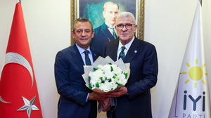 Özgür Özel Müsavat Dervişoğlu görüşmesi başladı