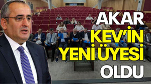 Akar, KEV’in yeni üyesi oldu
