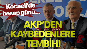 Kocaeli’de hesap günü… AKP’den kaybedenlere tembih!