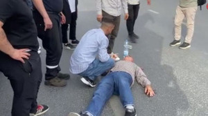 Yolun karşısına geçmeye çalışan bisikletliye kamyonet çarptı