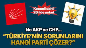 Ne AKP ne CHP… “Türkiye’nin sorunlarını hangi parti çözer?”