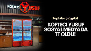 Köfteci Yusuf, sosyal medyada TT oldu! Tepki yağıyor!
