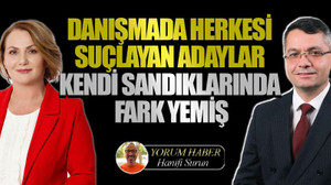 Danışmada herkesi suçlayan adaylar kendi sandıklarında fark yemiş