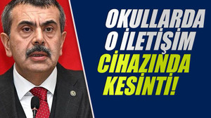 Okullarda o iletişim cihazında kesinti