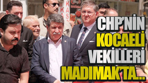 CHP’nin Kocaeli vekilleri Madımak’ta…