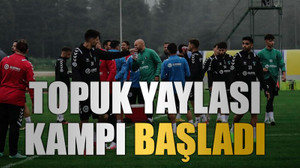 Topuk Yaylası kampı başladı