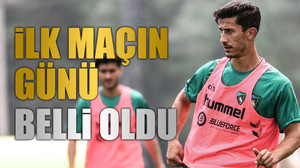 İlk maçın günü belli oldu