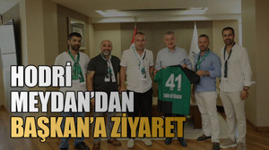 Hodri Meydan’dan, Başkan’a ziyaret