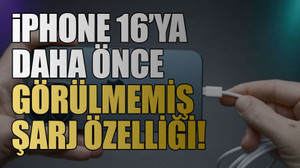 iPhone 16’ya daha önce görülmemiş şarj özelliği!