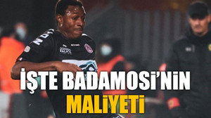 İşte Badamosi’nin maliyeti