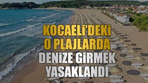 Kocaeli’deki o plajlarda denize girmek yasaklandı