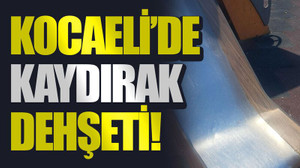 Kocaeli’de kaydırak dehşeti!
