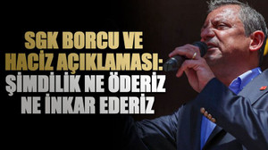Özgür Özel'den SGK borcu ve haciz açıklaması: Şimdilik ne öderiz ne inkar ederiz