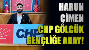Harun Çimen, CHP Gölcük Gençliğe aday!