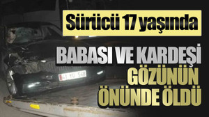 Baba ve oğlu, Kocaeli plakalı aracın çarpması sonucu can verdi