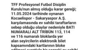 3 blokta ceza var