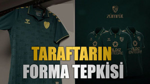 Taraftarın forma tepkisi